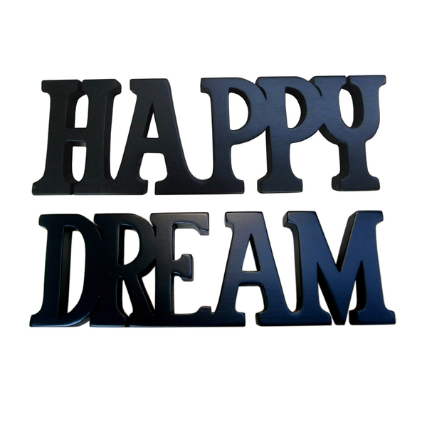 D-Art Collection Happy and Dream Figurine Finish: Black
